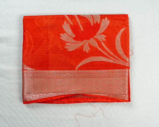 Red Banarasi Chiniya Saree